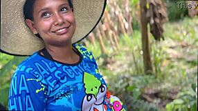 innocent peasant girl fucked hard for chickens