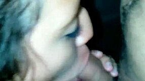 la puta de mi ex chupandomela en mi casa.