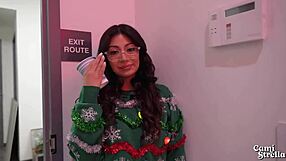 Big Titty Latina Fucks Loudly At Party