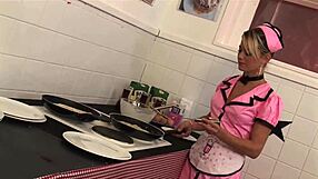 gangbang at the diner involves big tits blonde and wet pussy orgasms