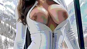 Weekend at the ski resort - part 3 - ai illustrated leather porn dream