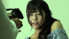 look at this japanese big-breasted woman getting creampied in her underwear?