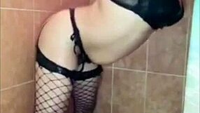 Mature Latina Uses Dildo In Shower First Time