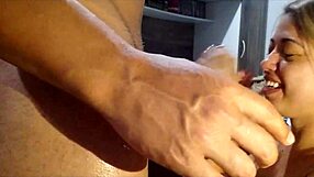 she can't resist a quick fuck