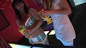 diana gold and kristi klenot get fucked on stripper stage