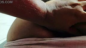 Oh man, this desi indian wife lets the sales boy massage and fuck her big ass