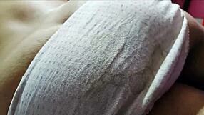 Oh man, this desi indian wife lets the sales boy massage and fuck her big ass