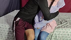 cheating on girlfriend with hot virgin redhead step sis