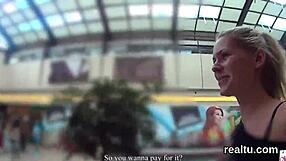 Glamorous czech teen 18+ie seduced in supermarket reamed pov