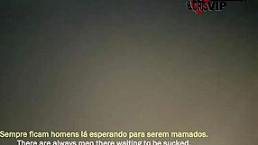 Feeling humiliated swallowing cum and kissing the cuckold at the gloryhole