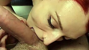 Young 18+ pov deepthroat blowjob sloppy cum in mouth threesome