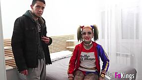 lady medusa as harley quinn seeking a monster cock