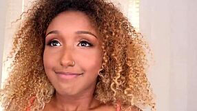 i watched cute kiki lick and take on huge cock with piercing, oiled tits, vibrator, and facial.