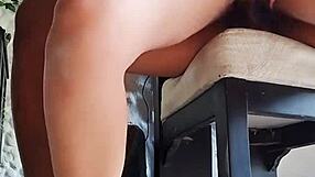 sexy housewife fucks hard with black cock friend