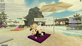 Blonde New Zealander Deepthroats And Gets Assfucked Doggystyle