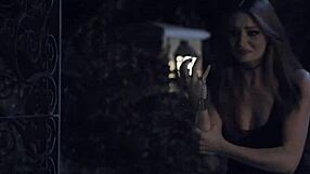 Hot Foursome Sex At The Graveyard