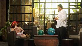 Mature Brunette Sucks Cock And Gets Bent Over For Outdoor Facial