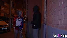 lady medusa as harley quinn seeking a monster cock