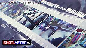 Halloween shoplifting case turns into backstage submissive encounter with jenna and khloe