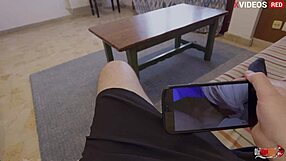 Stepmom's VR porn illusion hides real ass fucking by olx red fox