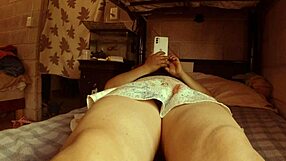 Voyeur upskirt of latina milf in miniskirt showing big ass