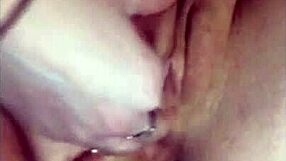 little reds wet flexible fingerbang cum on peeks