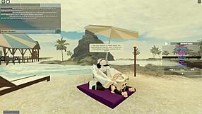 Blonde New Zealander Deepthroats And Gets Assfucked Doggystyle