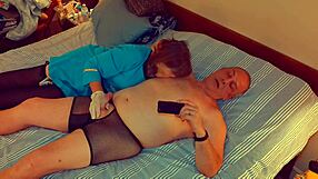 granny nurse sucks cock