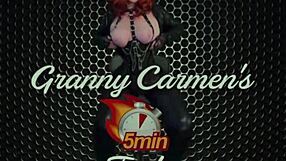 Granny Bijous Feels Intense Orgasm In Creampie Fuck