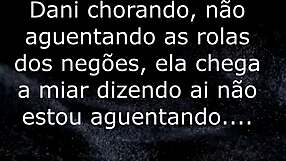 BLACKS MAKE HER CRY ON HUGE DICK