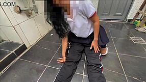 My stepdaughter's ass in school uniform