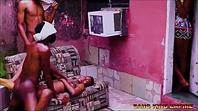 'Take two big cocks,' says Slim Saida Bob