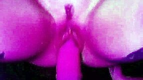 Pink drip with toys and dildo riding.