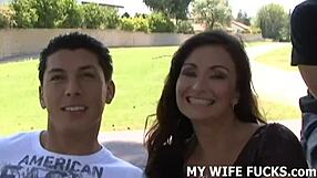 Boldly Watch Your Old Wife Get Humiliated As Slave In Femdom Cuckold BDSM With Monster Black Cock Stranger