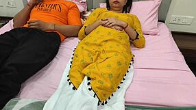 guy decides to masturbate in stepsister's room, but gets caught and punished with big cock