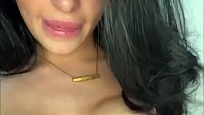 Horny exchange student gives blowjob POV