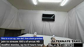 Aria Nicole's accidental creampie during doctor roleplay in tampa