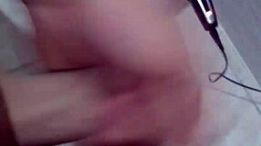 Delicious masturbation with big cock