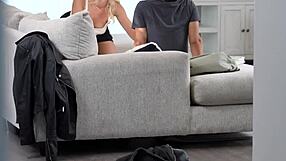 Cherrys creampie craving a passionate night with stepson max