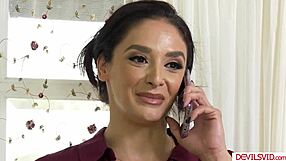 Horny babe asks, 'Can I fuck your stepdad?' in rough teen encounter.