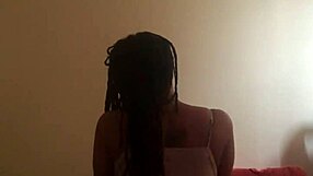 Watch This Amateur Ebony Princess Ride That Big Cock Hard!