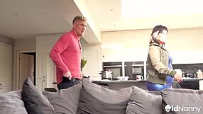 Wow, british milf montse swinger delivers an intense blowjob with her big natural tits!