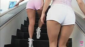 Small Tits Tattoo Blonde Has Deepthroat Anal And Kisses Pierced Sexy Girl!