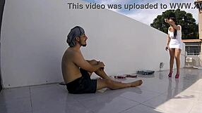 A Madame Quebrou o Pau na Obra with Anal and Blowjob Action