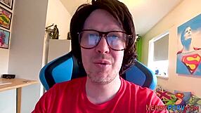 British Amateur Tricked into Sucking Cock for First Time Facial