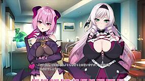 Three beauties from vr world kemonomimi mumma vampire become my roommates in gameplay 01