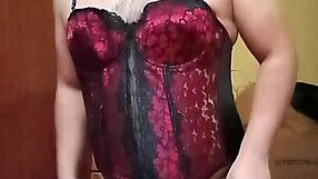 Shirley Bailando Sexy En Corset Rojinegro