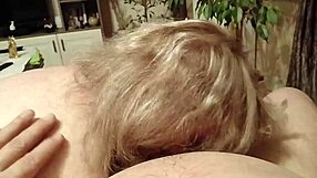 Whore Slut Gives Intense Blowjob with Cum in Mouth