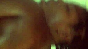 Ebony woman with big ass on big black cock