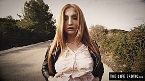 Does the ball gag make you cum harder with nipple clamps?